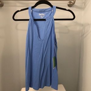 Lilly Pulitzer Blue Arya Tank Top
